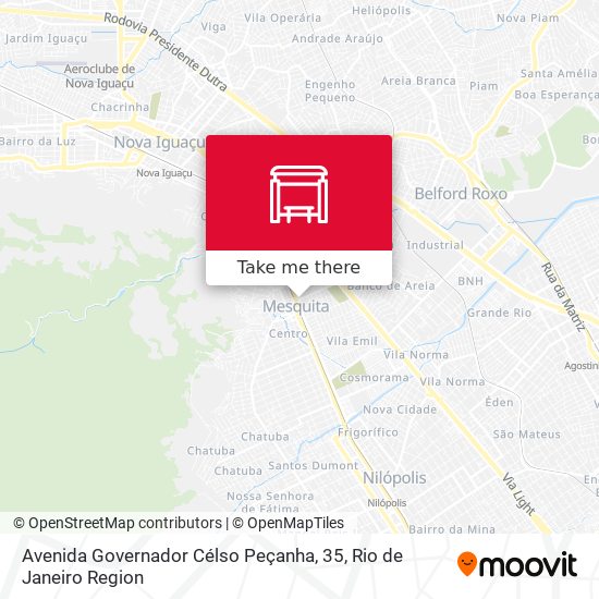 Avenida Governador Célso Peçanha, 35 map