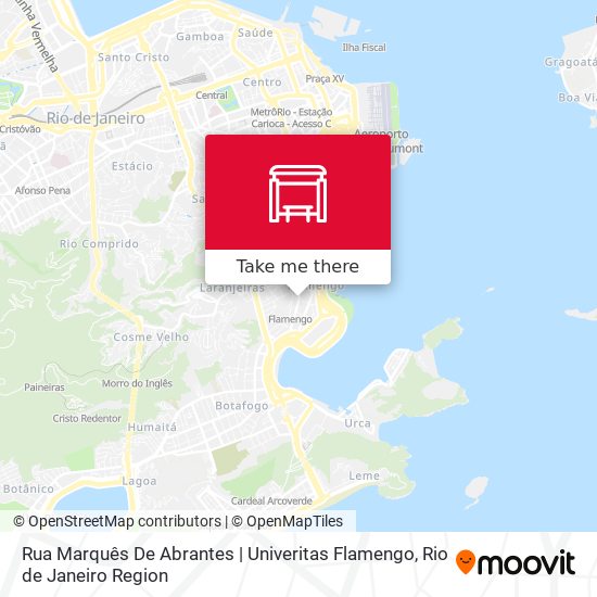 Rua Marquês De Abrantes | Univeritas Flamengo map