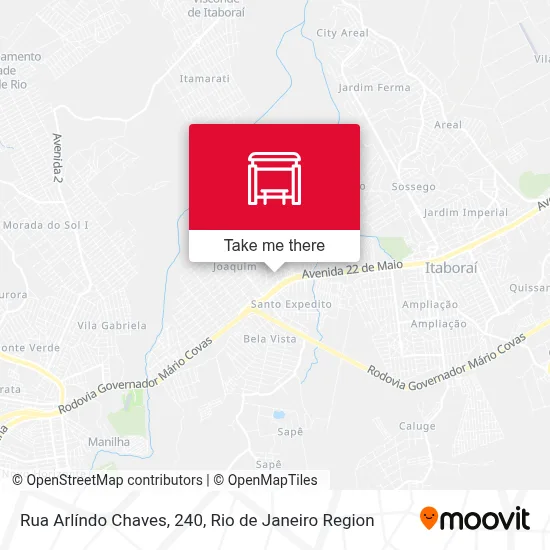 Rua Arlíndo Chaves, 240 map