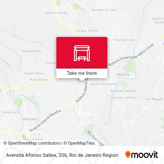 Avenida Afonso Salles, 206 map