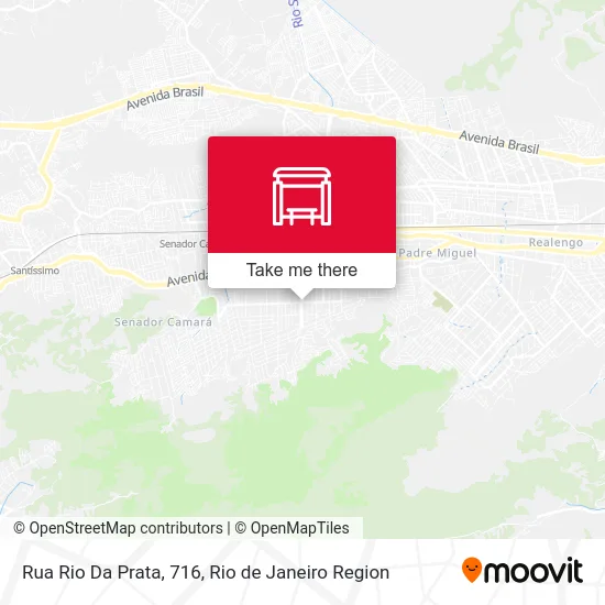 Rua Rio Da Prata, 716 map