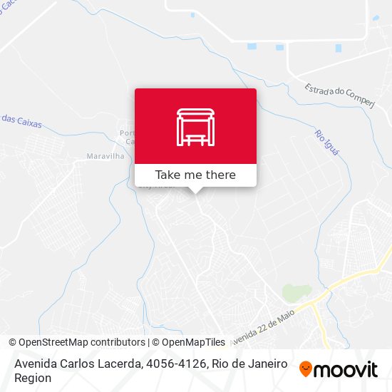 Mapa Avenida Carlos Lacerda, 4056-4126