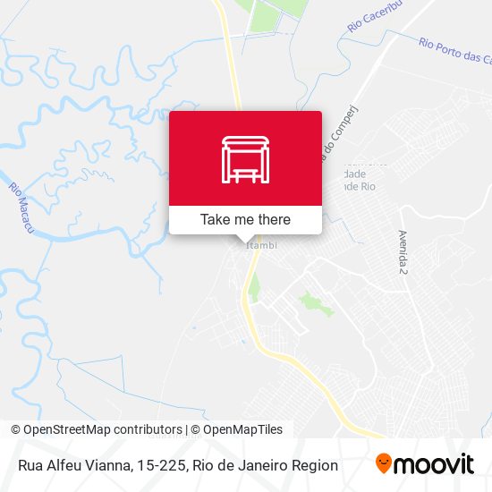 Rua Alfeu Vianna, 15-225 map