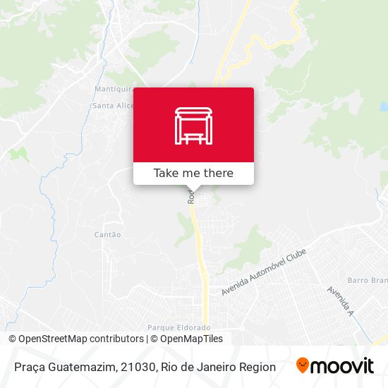 Praça Guatemazim, 21030 map
