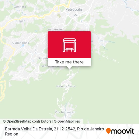 Estrada Velha Da Estrela, 2112-2542 map