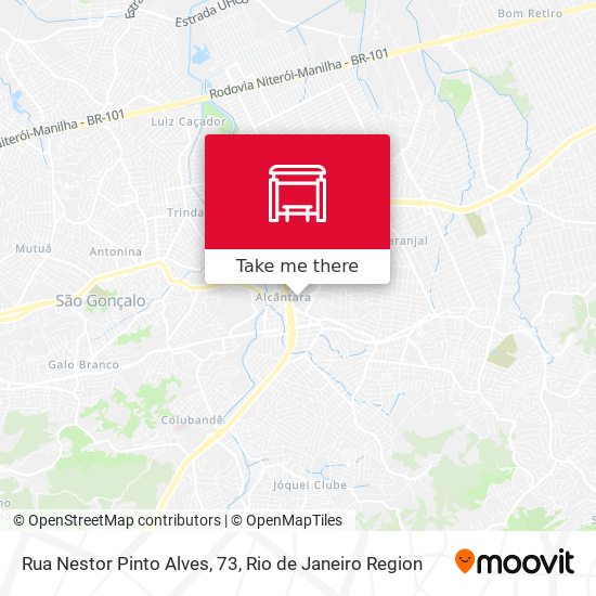 Rua Nestor Pinto Alves, 73 map