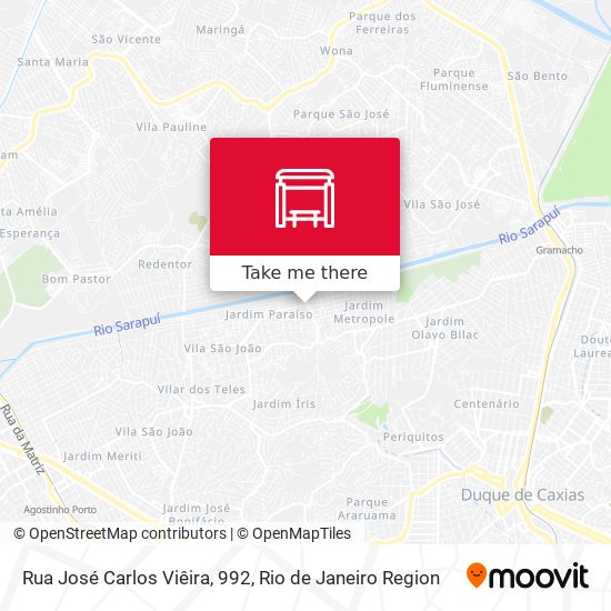 Rua José Carlos Viêira, 992 map