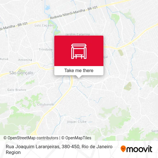 Rua Joaquim Laranjeiras, 380-450 map