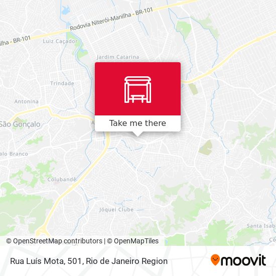 Rua Luís Mota, 501 map