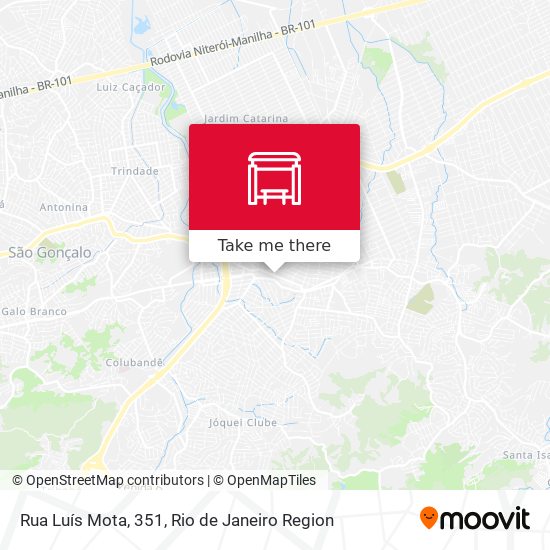 Rua Luís Mota, 351 map