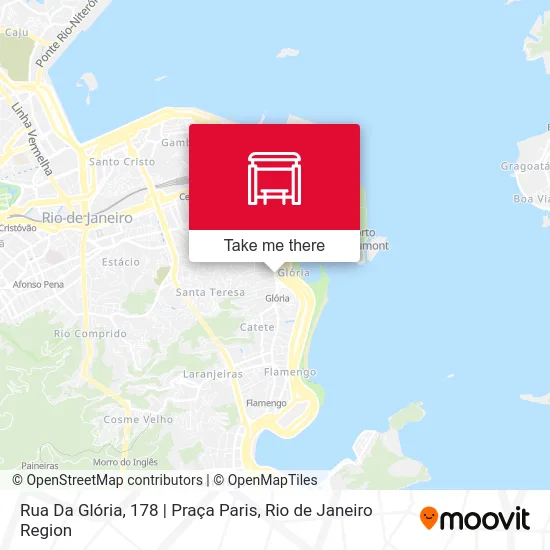 Rua Da Glória, 178 | Praça Paris map
