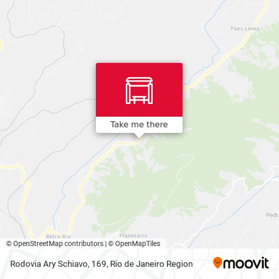Rodovia Ary Schiavo, 169 map