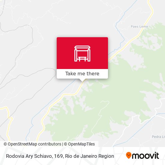 Rodovia Ary Schiavo, 169 map