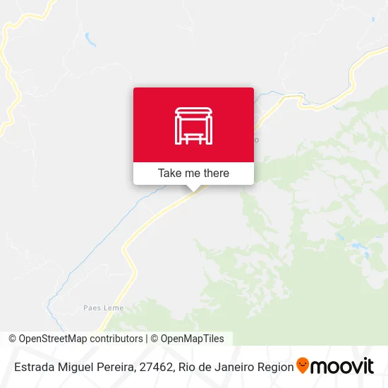 Estrada Miguel Pereira, 27462 map
