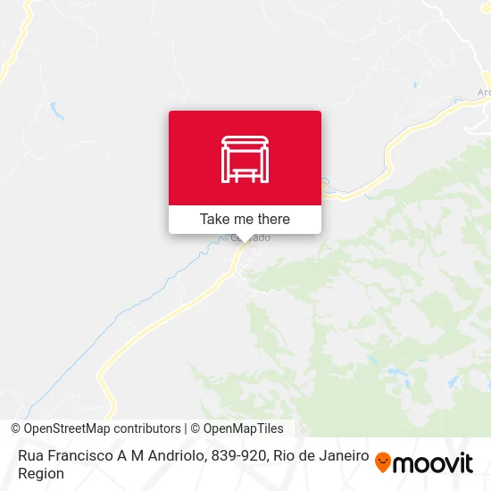 Rua Francisco A M Andriolo, 839-920 map