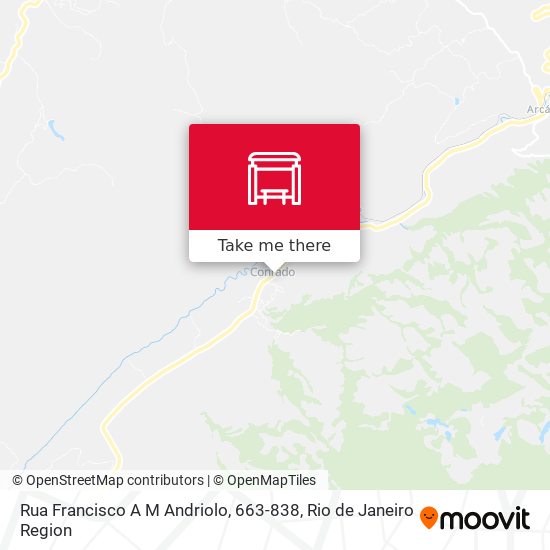 Rua Francisco A M Andriolo, 663-838 map