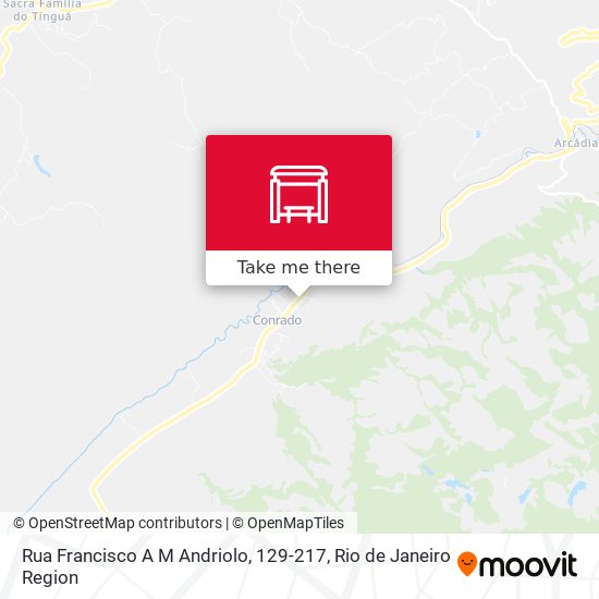 Rua Francisco A M Andriolo, 129-217 map