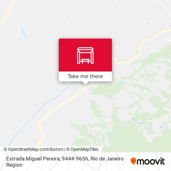 Estrada Miguel Pereira, 9444-9656 map