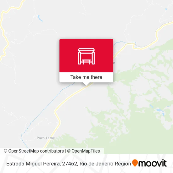 Estrada Miguel Pereira, 27462 map