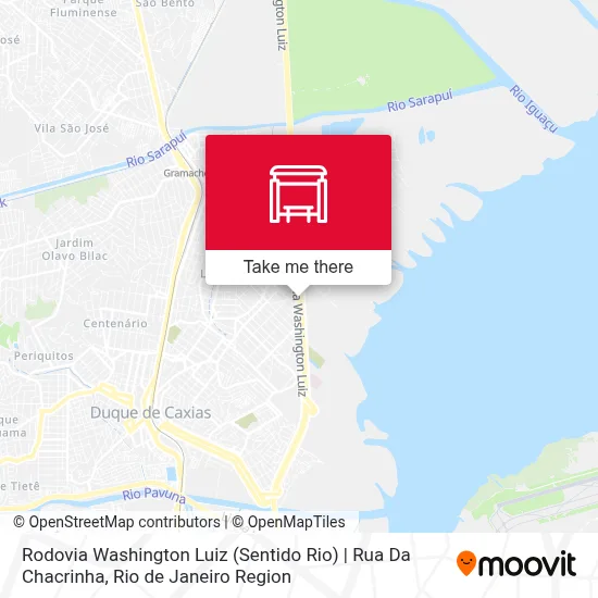 Rodovia Washington Luiz (Sentido Rio) | Rua Da Chacrinha map
