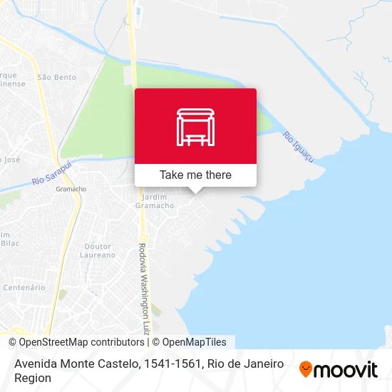 Avenida Monte Castelo, 1541-1561 map