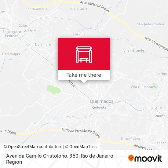 Avenida Camilo Cristolono, 350 map
