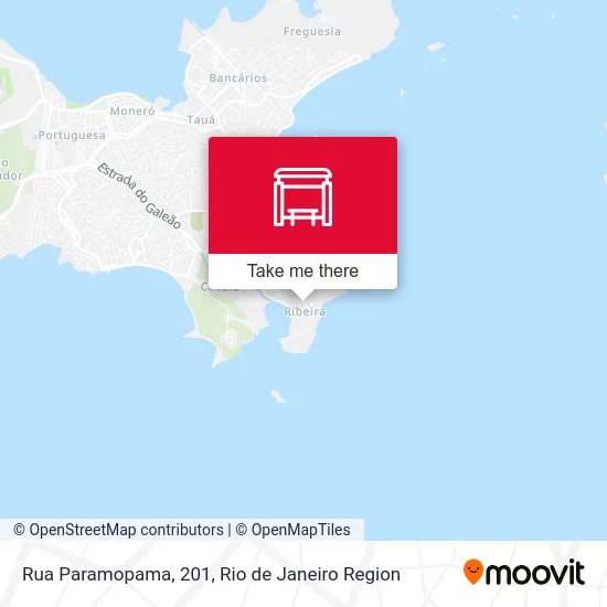 Rua Paramopama, 201 map