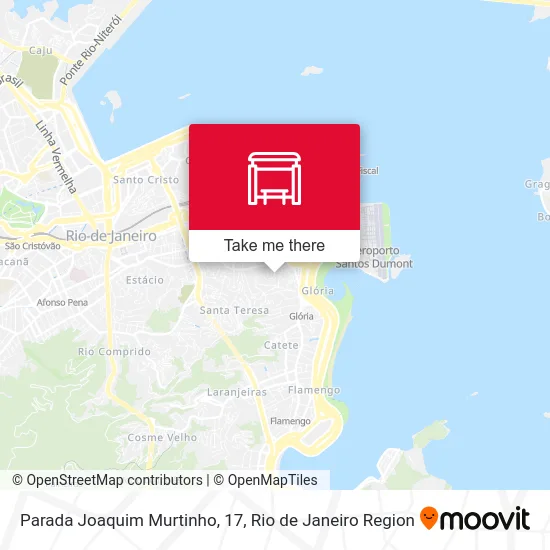 Parada Joaquim Murtinho, 17 map