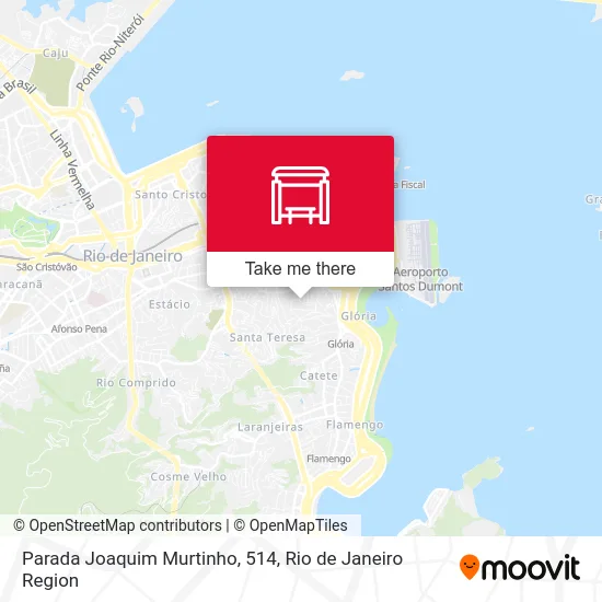 Parada Joaquim Murtinho, 514 map