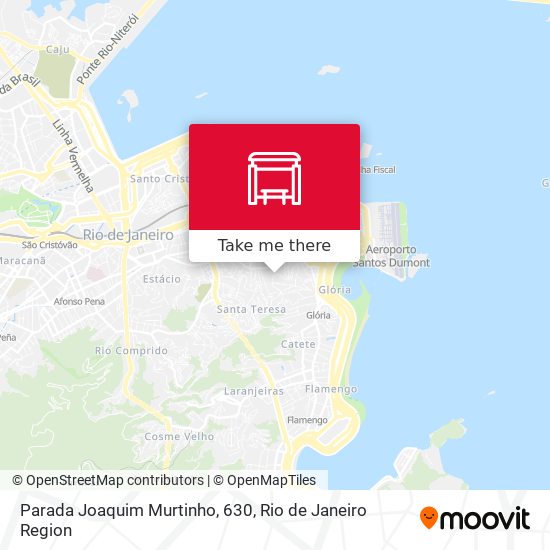 Mapa Parada Joaquim Murtinho, 630