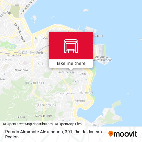 Parada Almirante Alexandrino, 301 map