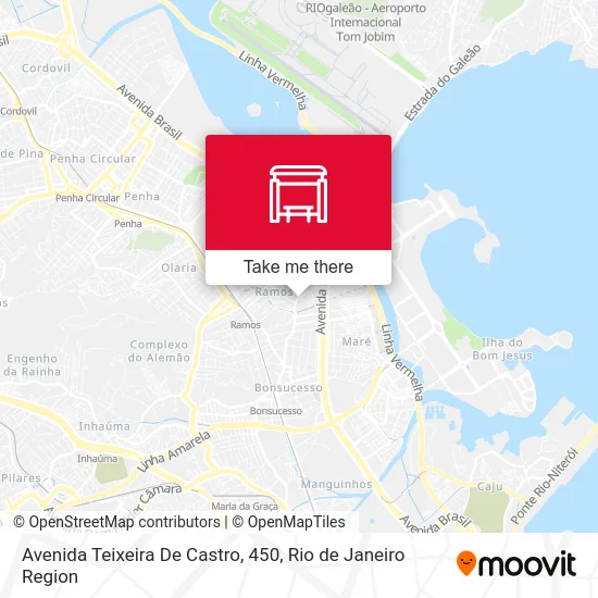 Avenida Teixeira De Castro, 450 map