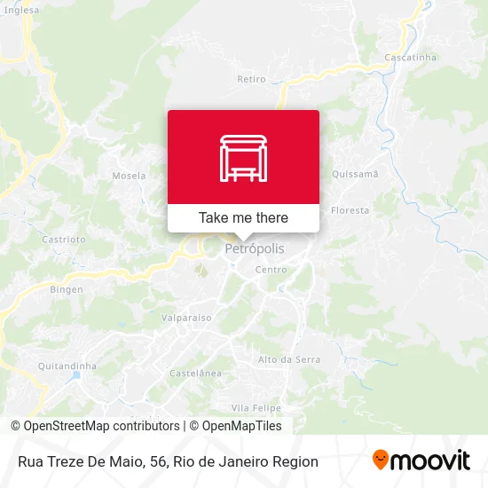 Rua Treze De Maio, 56 map