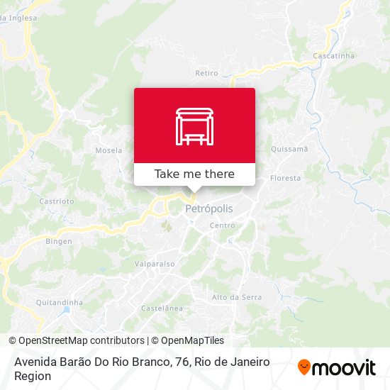 Mapa Avenida Barão Do Rio Branco, 76