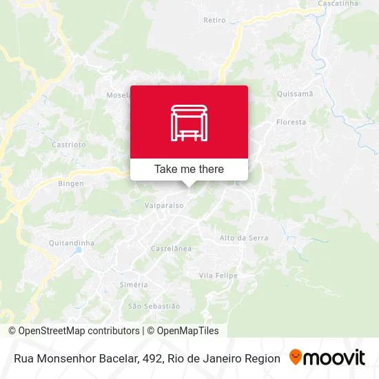 Rua Monsenhor Bacelar, 492 map