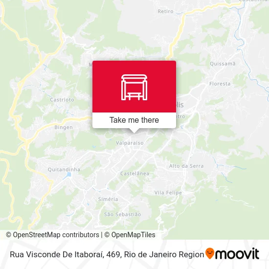 Rua Visconde De Itaboraí, 469 map