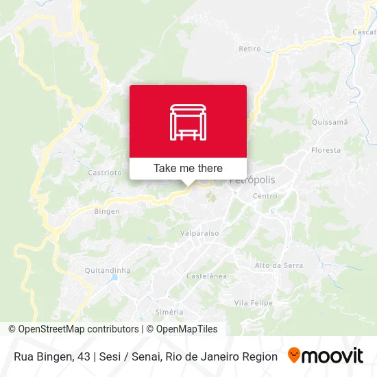 Rua Bingen, 43 | Sesi / Senai map