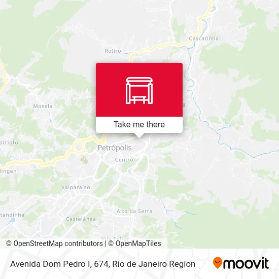 Avenida Dom Pedro I, 674 map