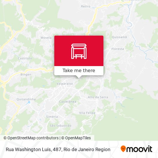 Rua Washington Luís, 487 map