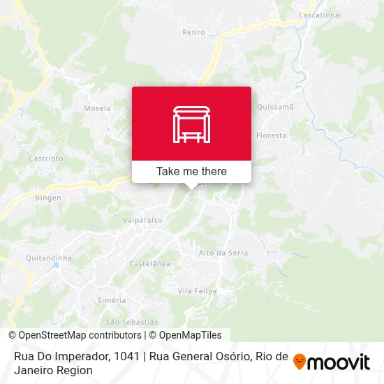 Rua Do Imperador, 1041 | Rua General Osório map