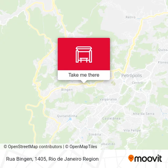 Rua Bingen, 1405 map