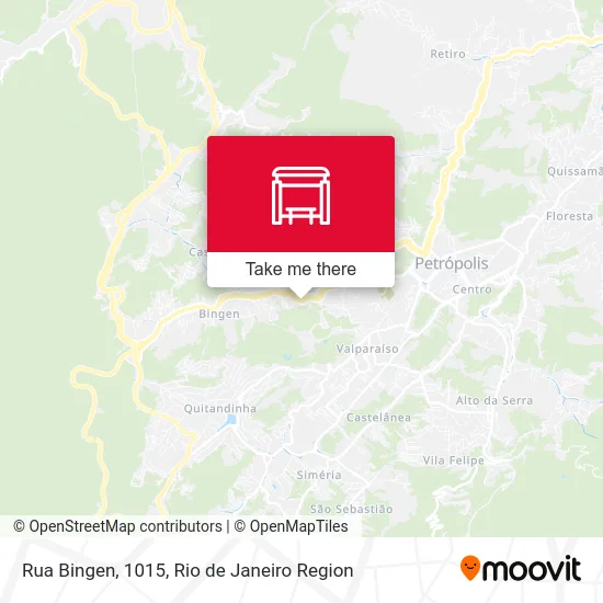 Rua Bingen, 1015 map