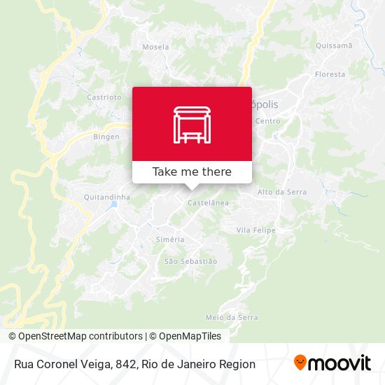 Rua Coronel Veiga, 842 map