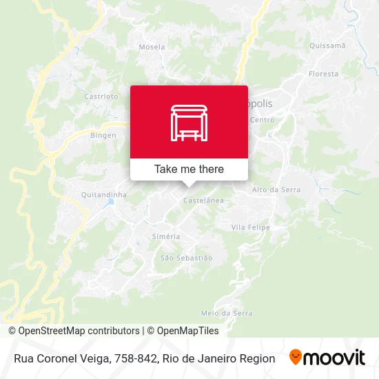 Rua Coronel Veiga, 758-842 map