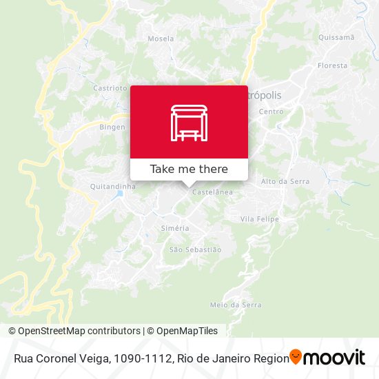 Rua Coronel Veiga, 1090-1112 map