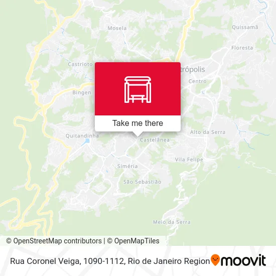 Rua Coronel Veiga, 1090-1112 map