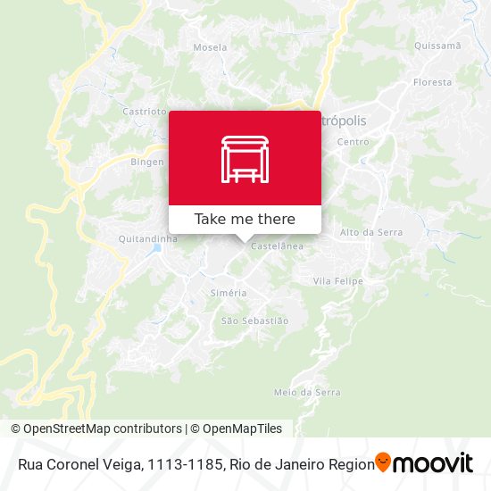 Rua Coronel Veiga, 1113-1185 map