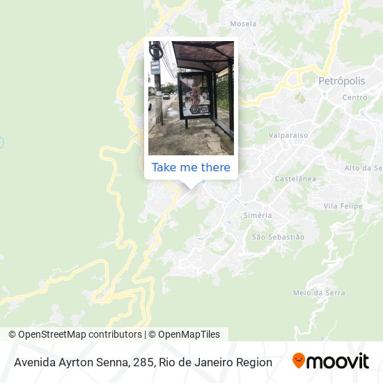 Mapa Avenida Ayrton Senna, 285