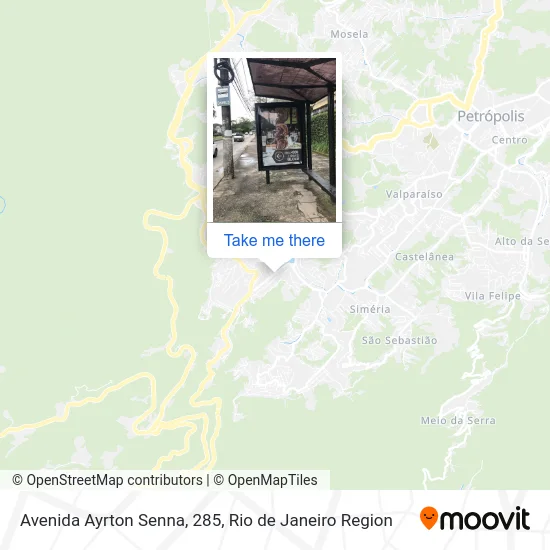 Avenida Ayrton Senna, 285 map