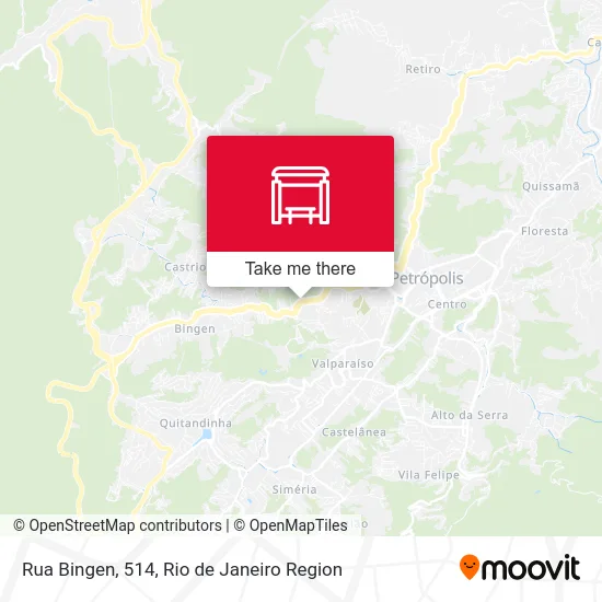 Rua Bingen, 514 map